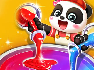 Baby Panda Color Mixing Studio