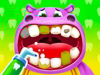 Baby Panda Dentist Care