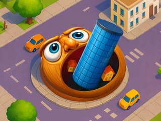 Brainrot World Hole.io