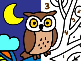 Color By Code: Night Owl