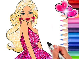 Coloring Book: Barbie