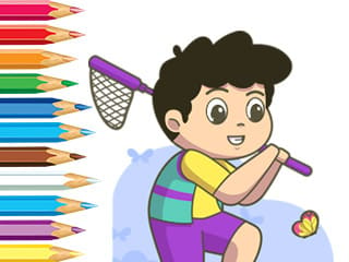 Coloring Book: Children's Day