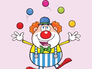 Coloring Book: Clown