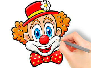 Coloring Book: Clown