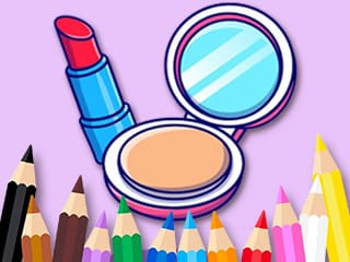 Coloring Book: Cosmetics