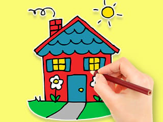 Coloring Book: Dream House