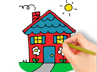 Coloring Book: Dream House