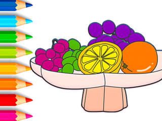 Coloring Book: Fruit