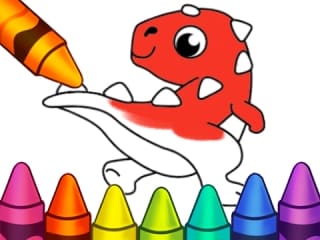 Coloring Book: Jurassic Dinosaurs