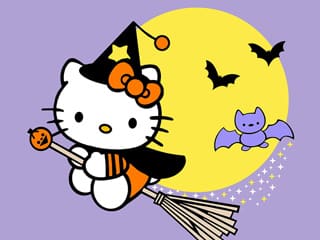 Coloring Book: Kitty Halloween
