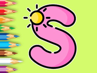 Coloring Book: Letter S