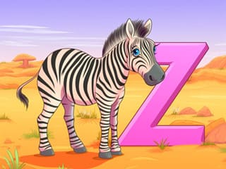 Coloring Book: Letter Z