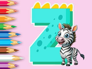 Coloring Book: Letter Z