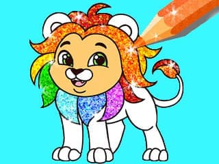 Coloring Book: Lion