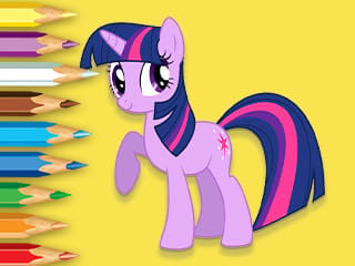 Coloring Book: Little Pony