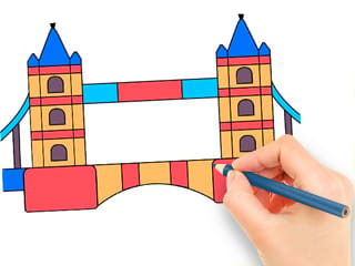 Coloring Book: London Bridge