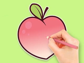 Coloring Book: Peach