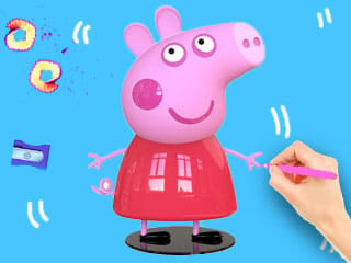 Coloring Book: Peppa Pig