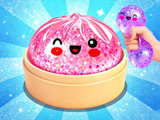 Coloring Book: Squishy Dumplings NeeDoh