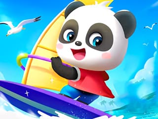 Jigsaw Puzzle: Baby Panda Sailing