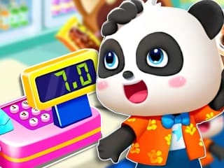 Baby Panda Shopping