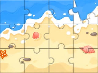 Jigsaw Puzzle: Beach