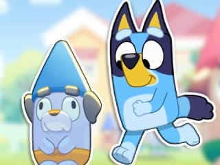 Bluey & Bingo Obstacle Course