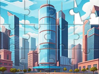Jigsaw Puzzle: City Buildings