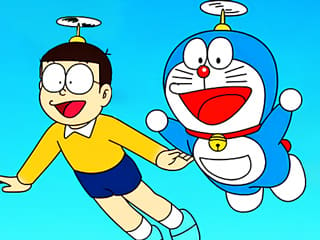 Jigsaw Puzzle: Doraemon Flying