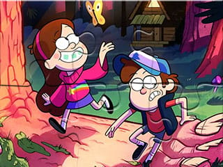 Jigsaw Puzzle: Gravity Falls Forest