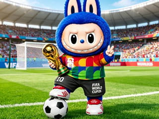 Jigsaw Puzzle: Labubu FIFA World Cup
