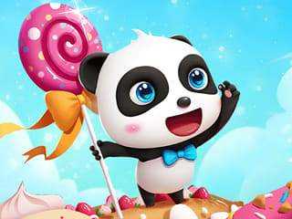 Jigsaw Puzzle: Panda Candy World