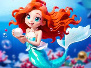 Jigsaw Puzzle: Pearl Mermaid