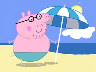 Jigsaw Puzzle: Peppa Pig Summer Vacation