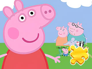 Jigsaw Puzzle: Peppa With Family