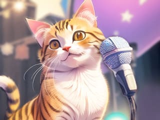 Jigsaw Puzzle: Singing Cat