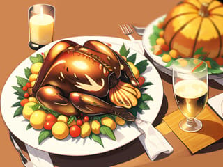 Jigsaw Puzzle: Thanksgiving Dinner