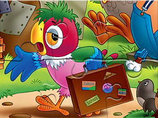 Jigsaw Puzzle: Travel-Parrot