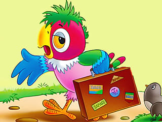 Jigsaw Puzzle: Travel-Parrot