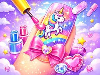 Nail Art Salon For Kids