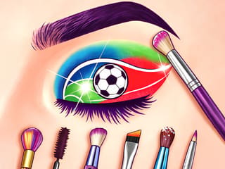 World Cup Eye Art
